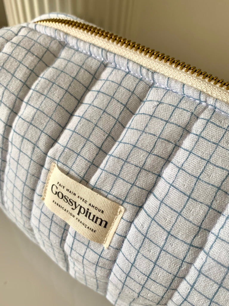 Pencil case - Checked gauze