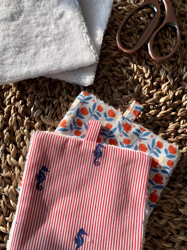 Make-up remover cotton - Seahorse