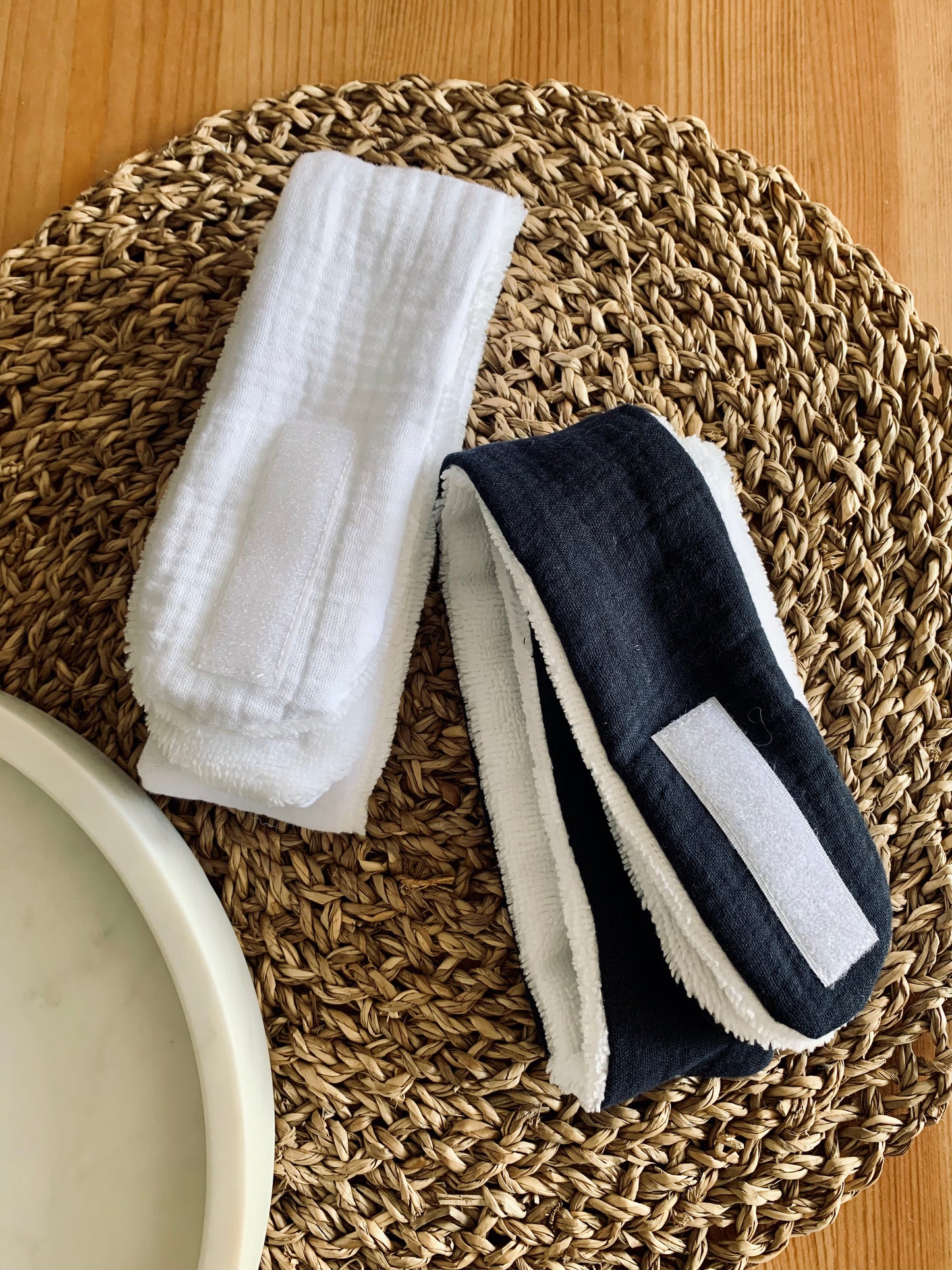 Care headband - Plain cotton gauze