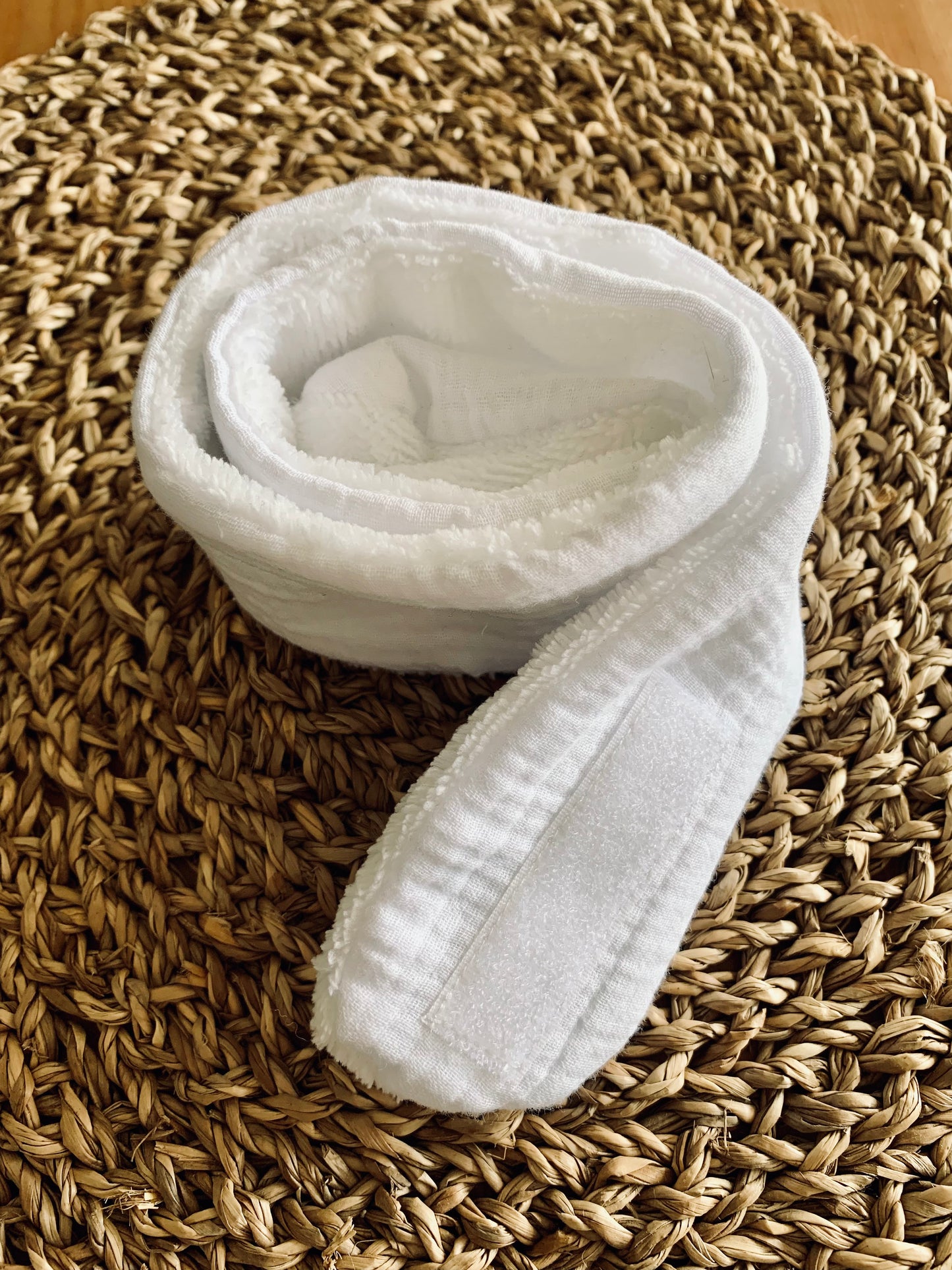 Care headband - Plain cotton gauze
