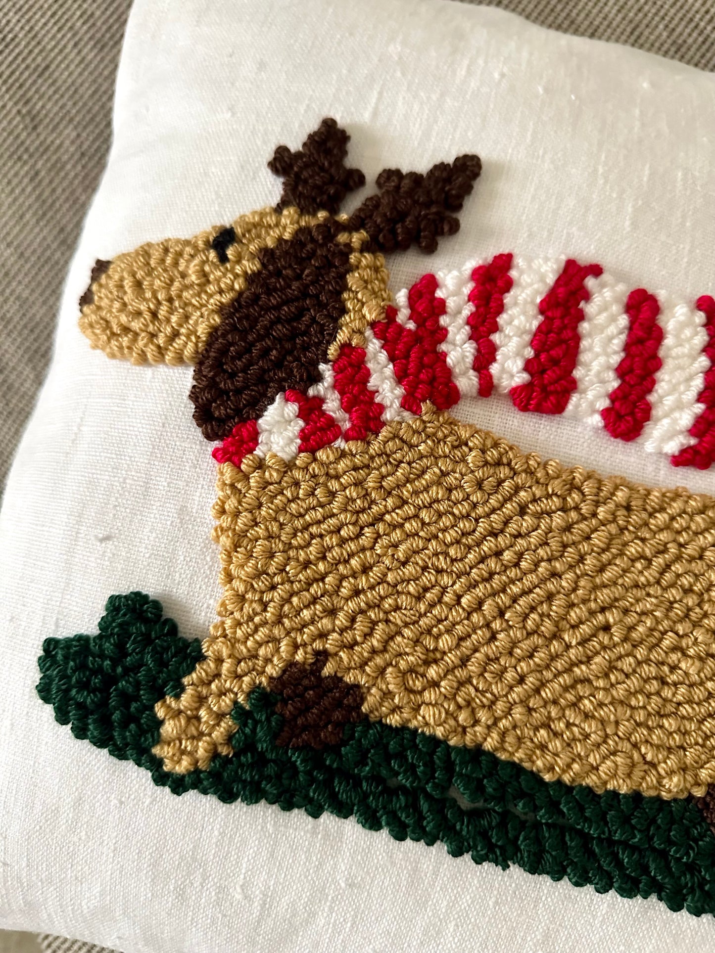 Housse de coussin - Monsieur Saucisse